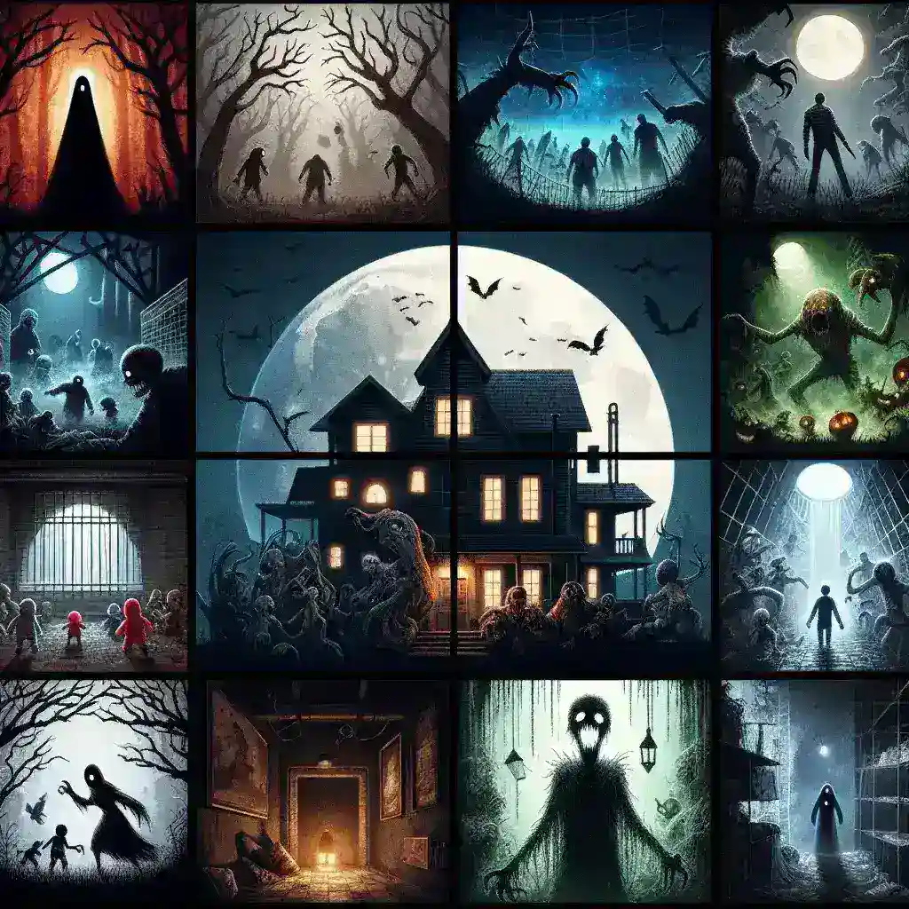 "Indie horror game screenshot showcasing a chilling scene with eerie lighting and unsettling characters, embodying the intense atmosphere of terrifying gameplay. Featured in the article '10 Game Indie Horor yang Lebih Mengerikan dari Game AAA: Pengalaman Menyeramkan yang Tak Terlupakan.'"