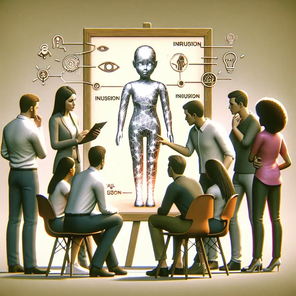 "Influencer discussing privacy concerns surrounding AI dolls, highlighting lessons learned from their experiences in a modern digital landscape."